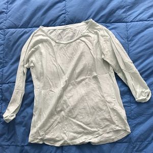 J. Crew Boatneck Metallic Shirt Size XS